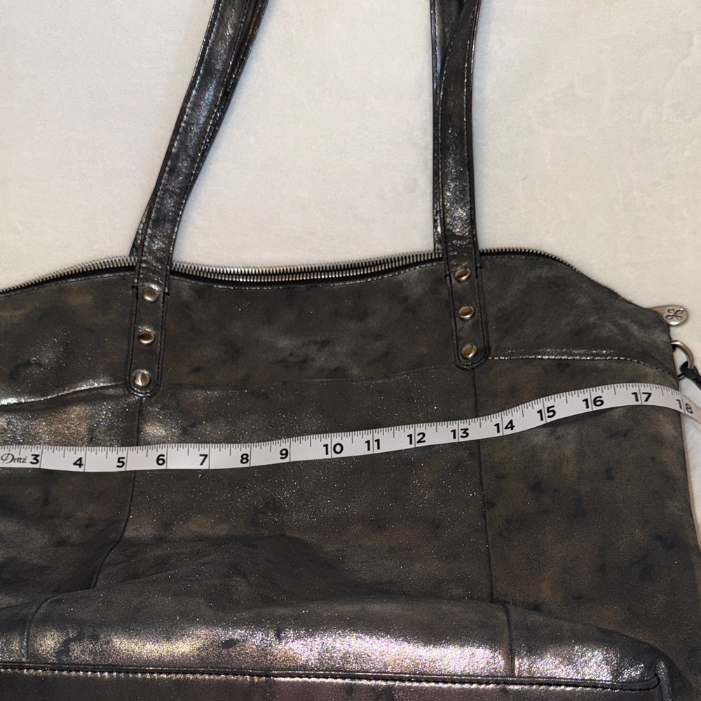 HOBO  Black Metallic Tote - Picture 13 of 16